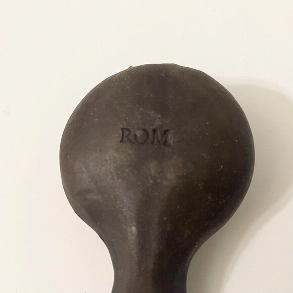 Vtg ROM Royal Ontario Museum Mini Oil Lamp Display Figurine 3.5 Inch Long - Picture 8 of 12